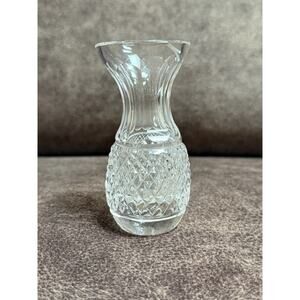 Waterford crystal Mini Cut 4" Vase NO Box